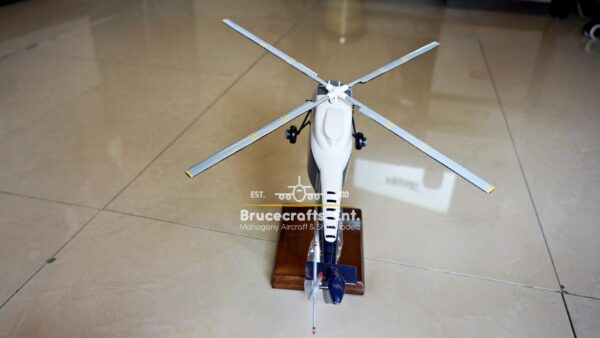 Model of Westland Wessex with detailed craftsmanship